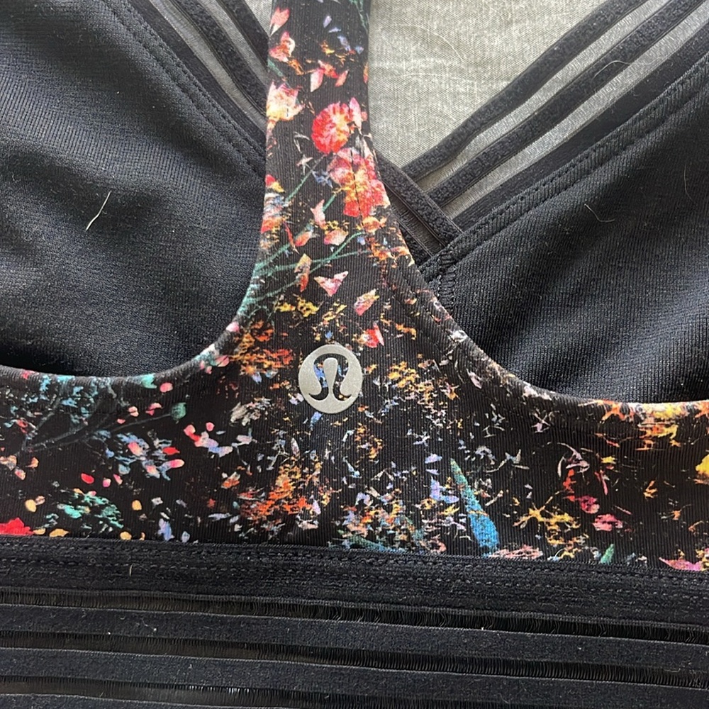 Lululemon Mesh Racerback Bra - Picture 3 of 4